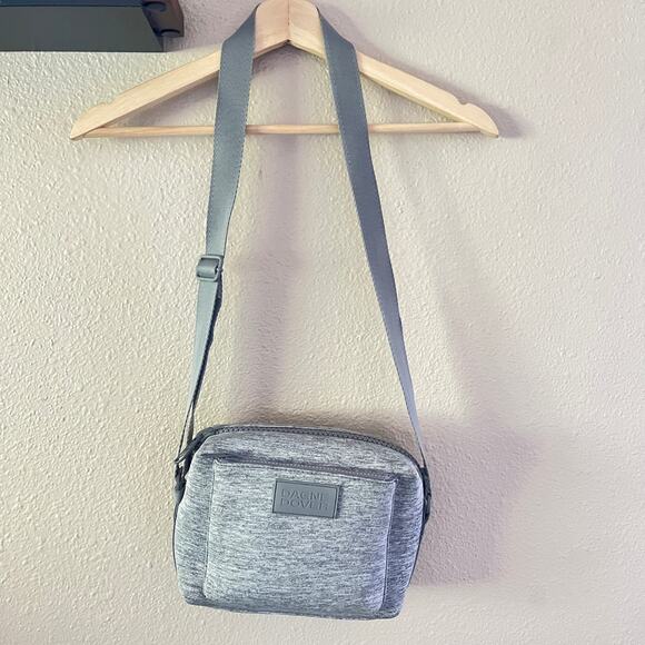 Dagne Dover Micah Neoprene Crossbody Bag in heather gray - Picture 2 of 11